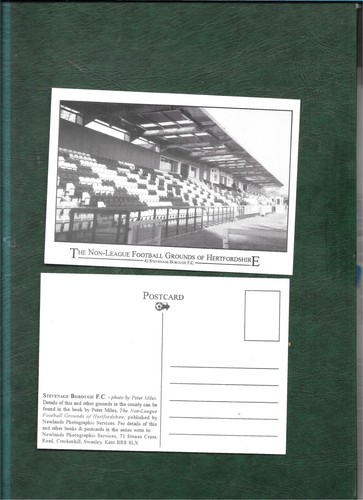 Football postcard stevenage - football,