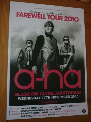 Concert poster glasgow - poster,