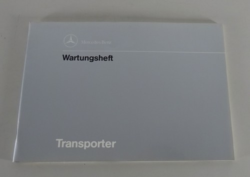 Service booklet blank