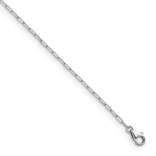 Platinum Solid 1.4mm Oval Link