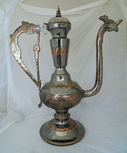 Large polished metal coppered - large,