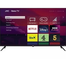 JVC LT-50CR530 Roku TV 50" Smart 4K Ultra HD HDR LED TV - REFURB-B