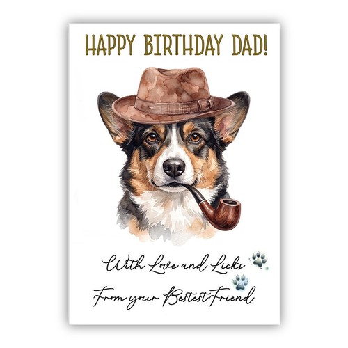Cardigan welsh corgi birthday - cardigan,