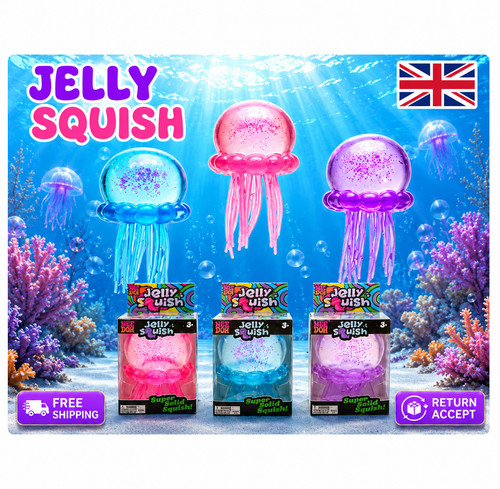 Jellyfish jelly squish stress - squish,