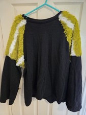 Zara Black Sweatshirt With