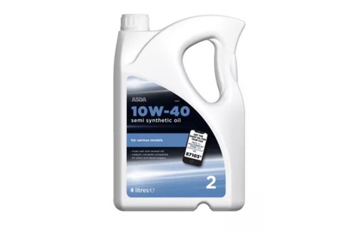 Asda 10w40 semi synthetic oil - asda,
