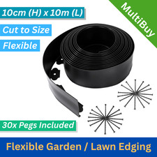 10m x 10cm Flexible Garden