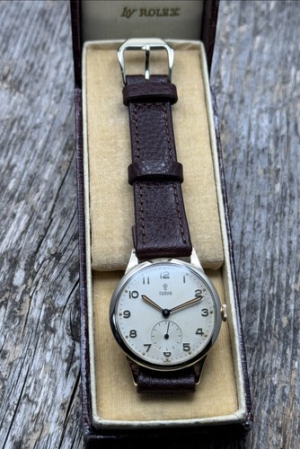 Tudor solid 9ct gold mens