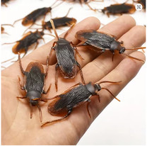 50pcs realistic bugs funny toy - realistic,