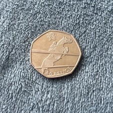  2011 50p Equestrian Olympic Coin –Circulated–Rare Fifty Pence London Games 