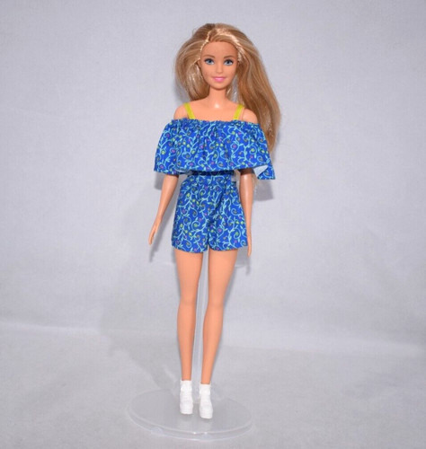Barbie doll blue - doll, playsuit