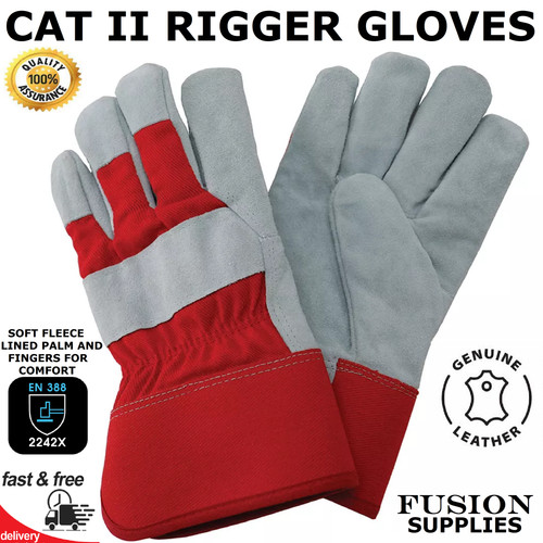 Rigger gloves real leather - rigger,