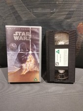 Vintage Star Wars Digitally Remastered VHS Video Tape - 1977