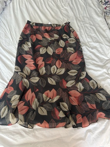 Jacques vert brown leaf print - vert,