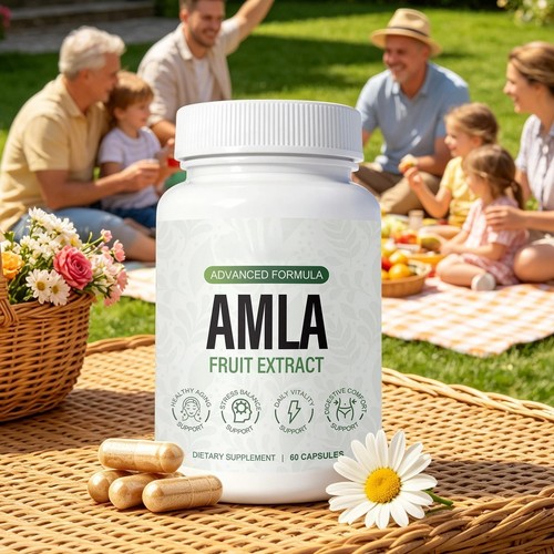 Organic amla capsules 1000mg - organic,