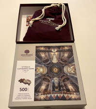 500 Piece Wentworth Wooden Jigsaw Puzzle St Paul’s Cathedral Dome mint condition