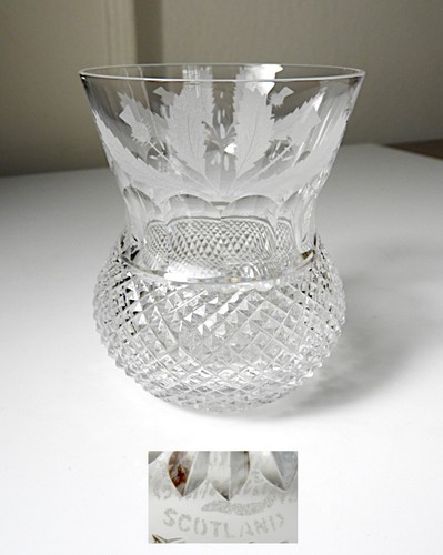 Edinburgh crystal thistle - crystal, 3