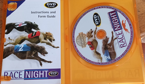 Race night greyhound game - race,
