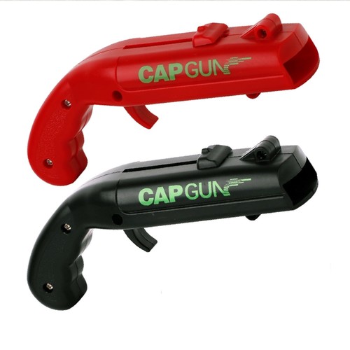 Cap shooting bottle opener gun - cap,