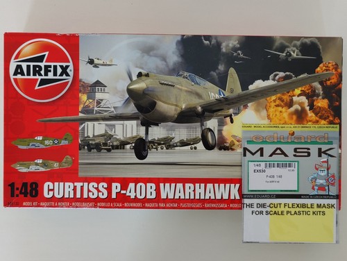 Airfix 40b warhawk - 1/48, p-40b