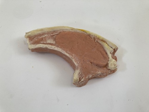 Fake pork chop original - fake,