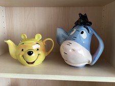 Eeyore & Pooh Ornamental Teapots By Cardew Designs