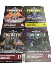 Warhammer 40000 Conquest Magazines Issue 15 16 17 18 Battle Games