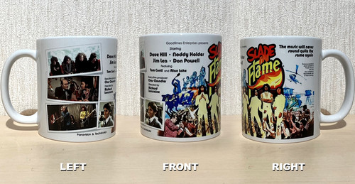 Slade flame mugs designs - flame,