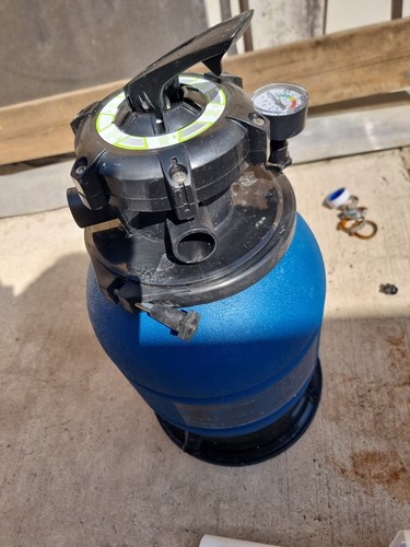 Swimming pool sand filter top - pool,