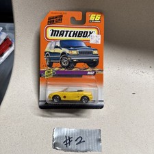  MATCHBOX  #66 YELLOW '97 MGF