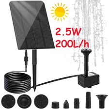 Solar Panel Powered Water
