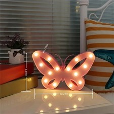 Creative LED-shaped Night Light powered Battery photography & Party Decoration