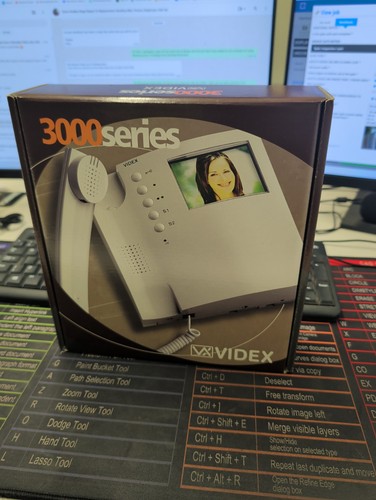 Videx 3351 video intercom - video,