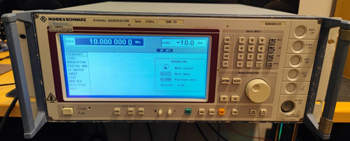 Rohde schwarz sme03 - rohde,