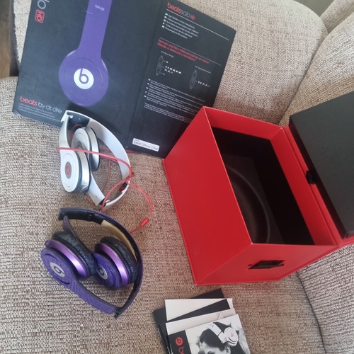 Beats headphones white and - beats,