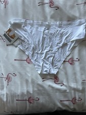 Ladies F&F Knickers White Size