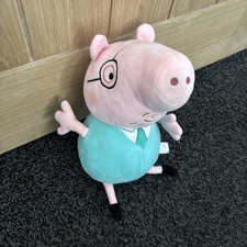 Peppa Pig Daddy Pig Large TY  Plush 2015