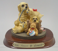 Golden Retrievers by Leonardo Ceramic Ornament