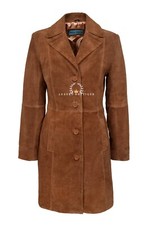 Women's Elegant Trench Leather