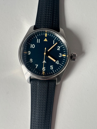Tandorio 39mm pilot stainless - tandorio,