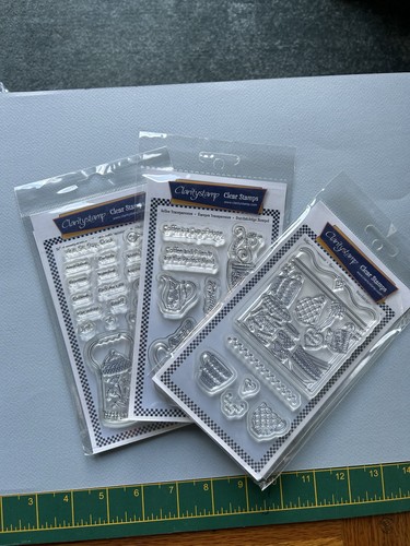 Clarity stamps coffee tea - &,