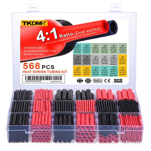 568 pcs heat shrink - 568,