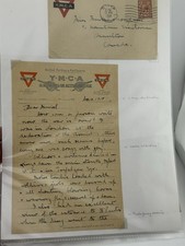 WW1 YMCA Letters & Envelopes