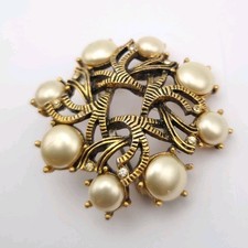 Vintage Miracle Brooch Faux