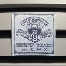 Vintage Levi Strauss & Co 981