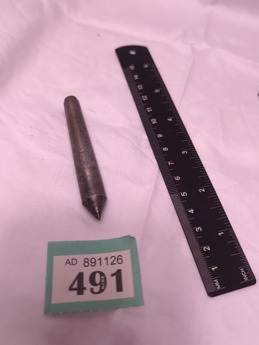 Antique iron plumb bob - plumb, string