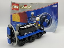 LEGO Train 9v - Train Track Snow Remover 4533 - Complete + Instructions