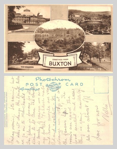 Vintage postcard multi - -, multi-view