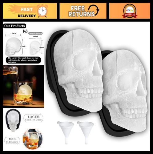 Extra large skull - extra, cube