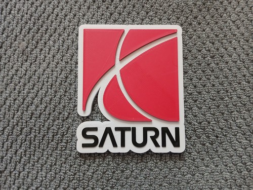 Saturn logo refrigerator - logo,